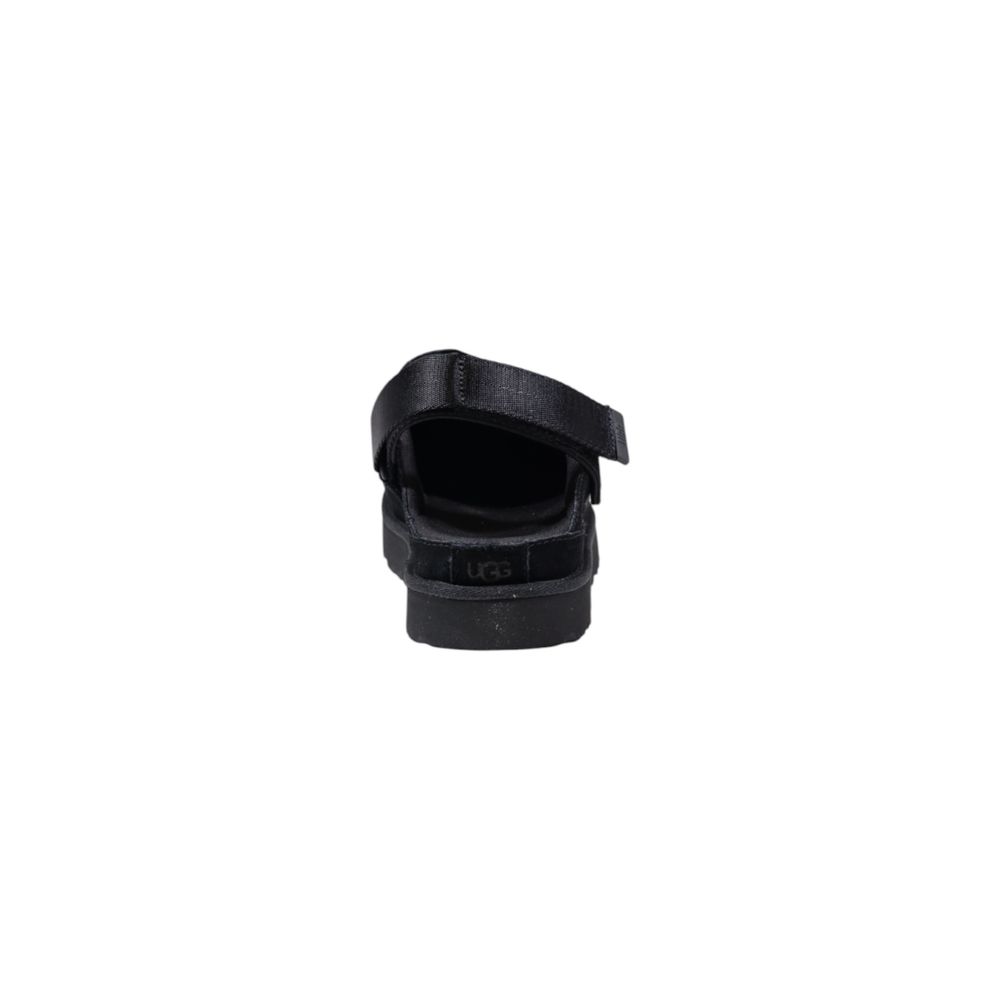 UGG Black Recycled Polyester Platform Pumps
