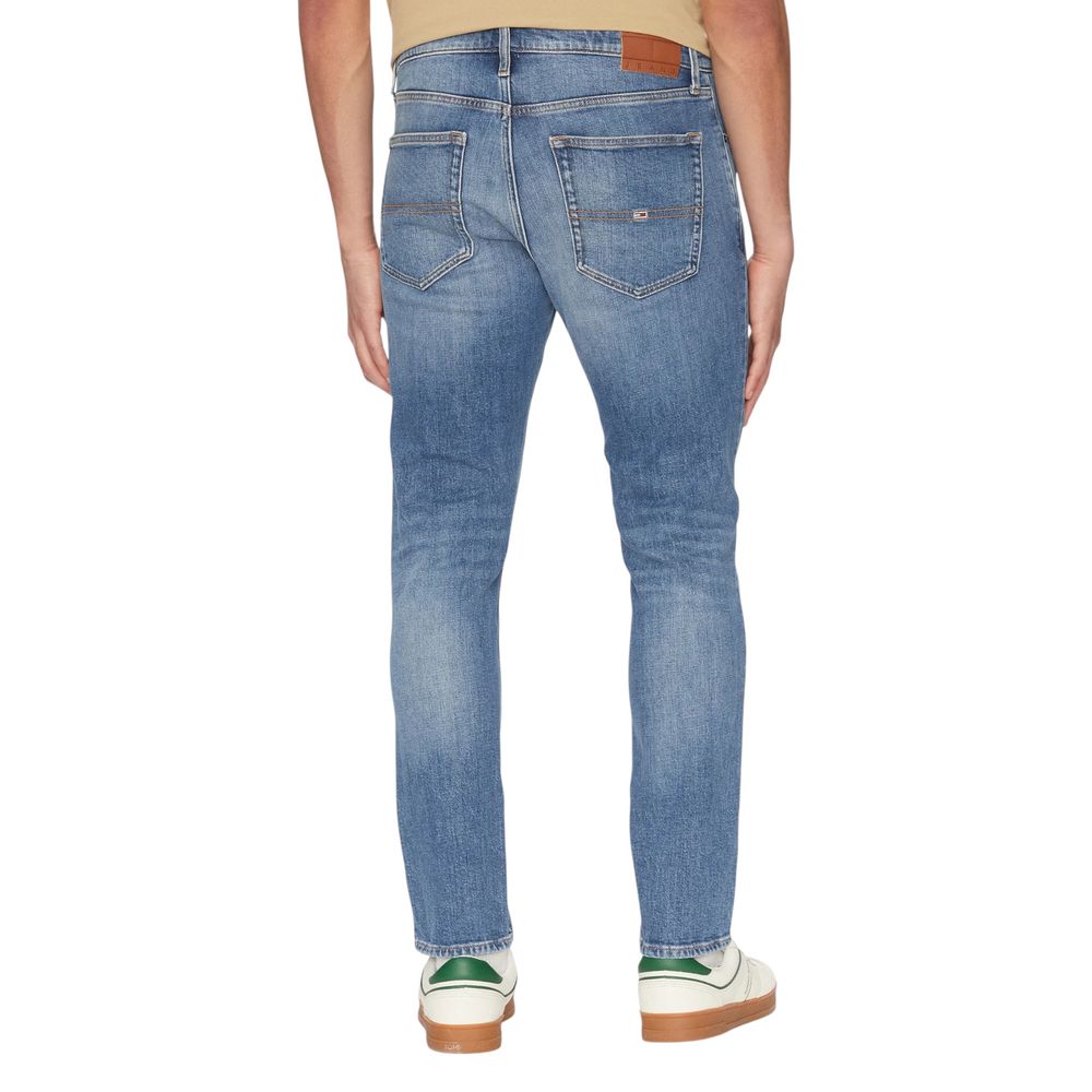 Tommy Hilfiger Jeans Blue Recycled Cotton Skinny Jeans