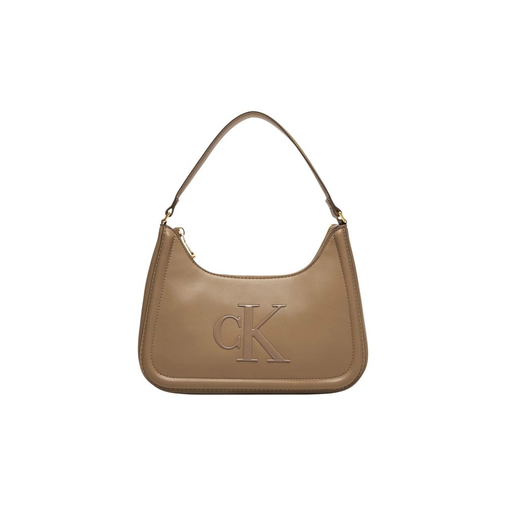 Calvin Klein Beige Polyethylene Handbag