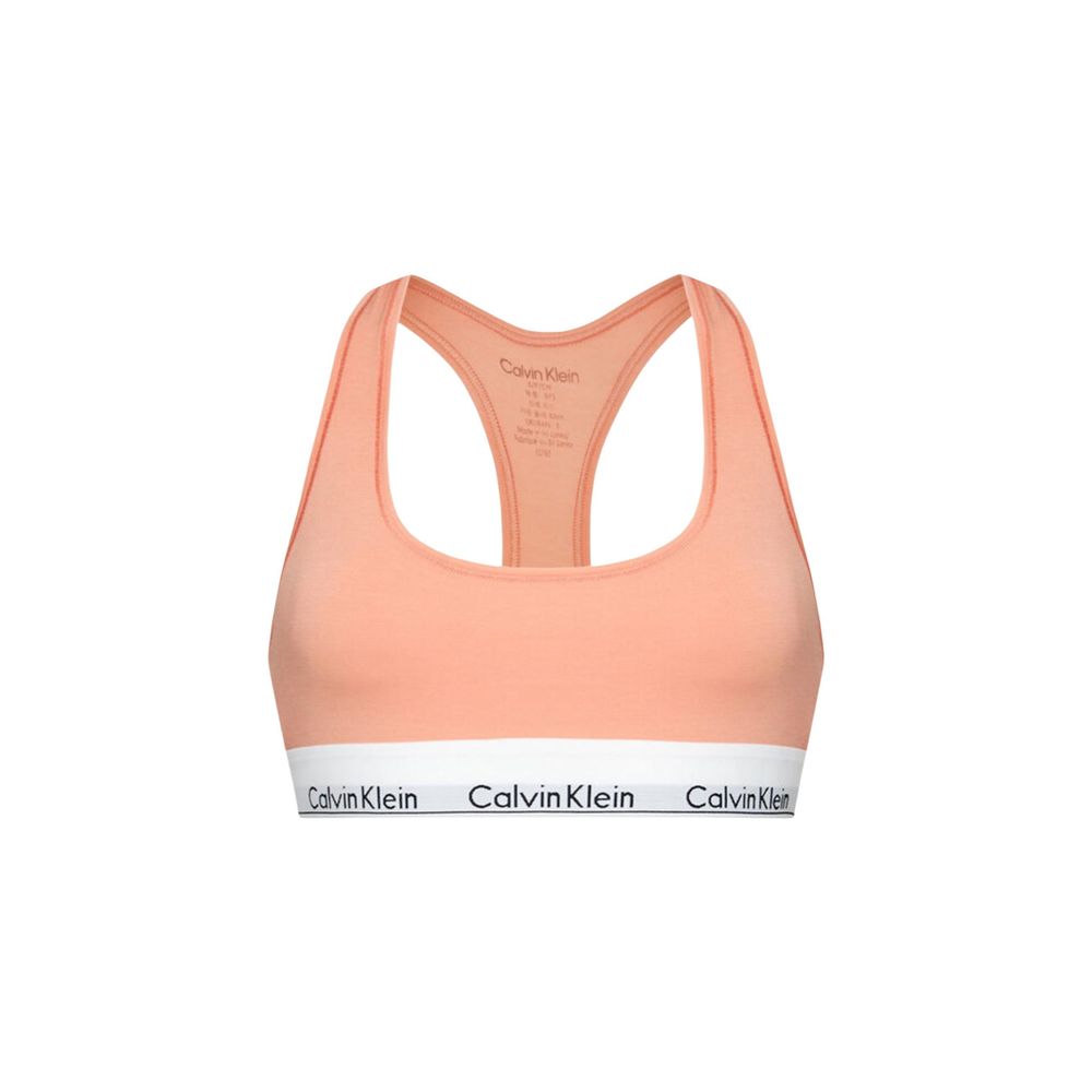Calvin Klein Underwear Orange Cotton Bra