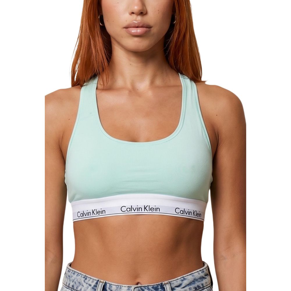 Calvin Klein Underwear Green Cotton Bra