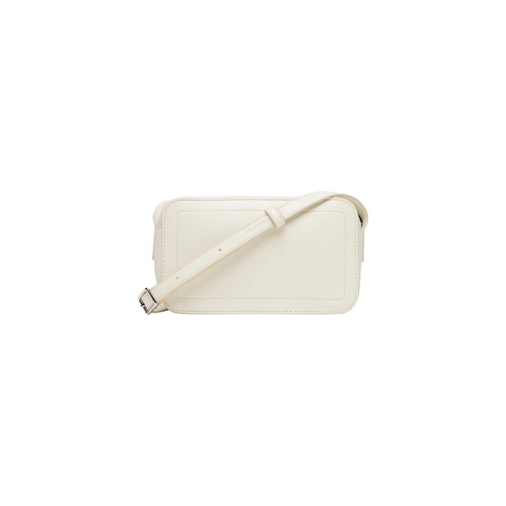 Calvin Klein White Polyethylene Handbag