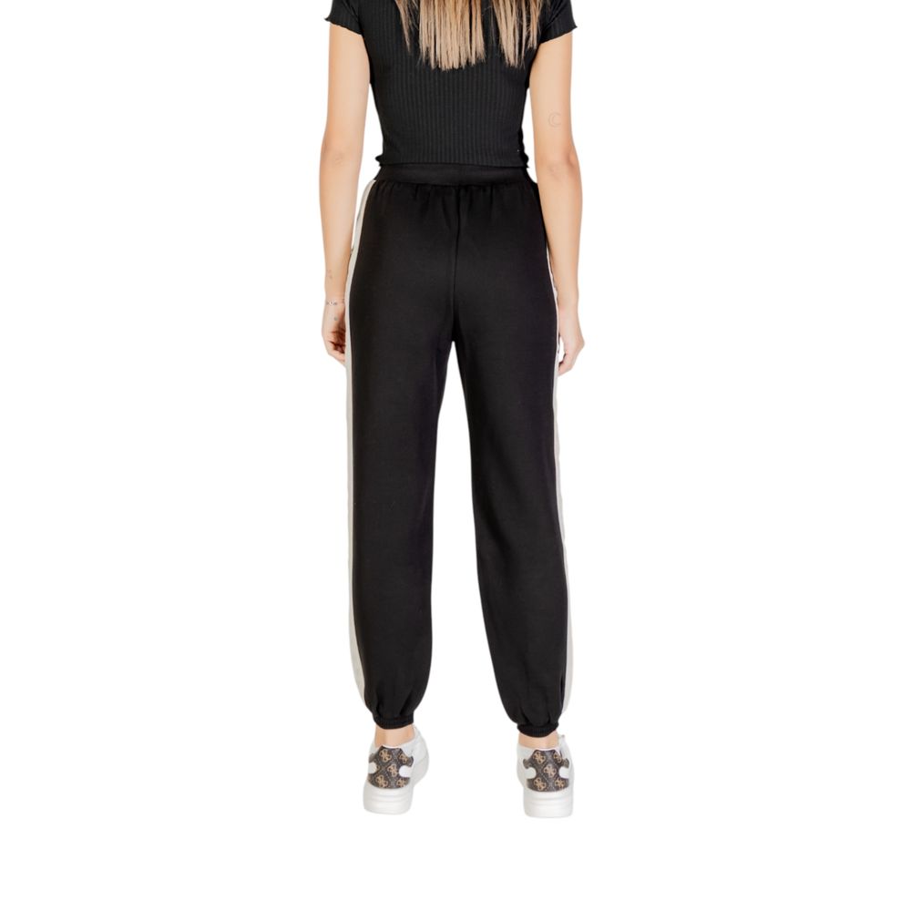 Guess Active Black Cotton Joggers (Workout Pants)