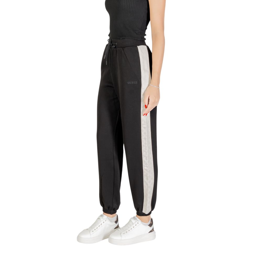 Guess Active Black Cotton Joggers (Workout Pants)
