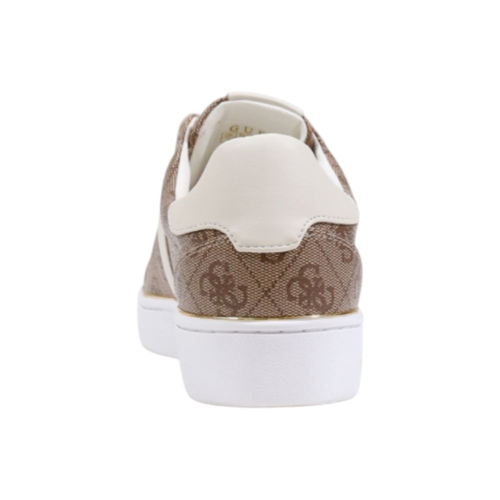 Guess Beige Polyethylene Low Top Sneakers
