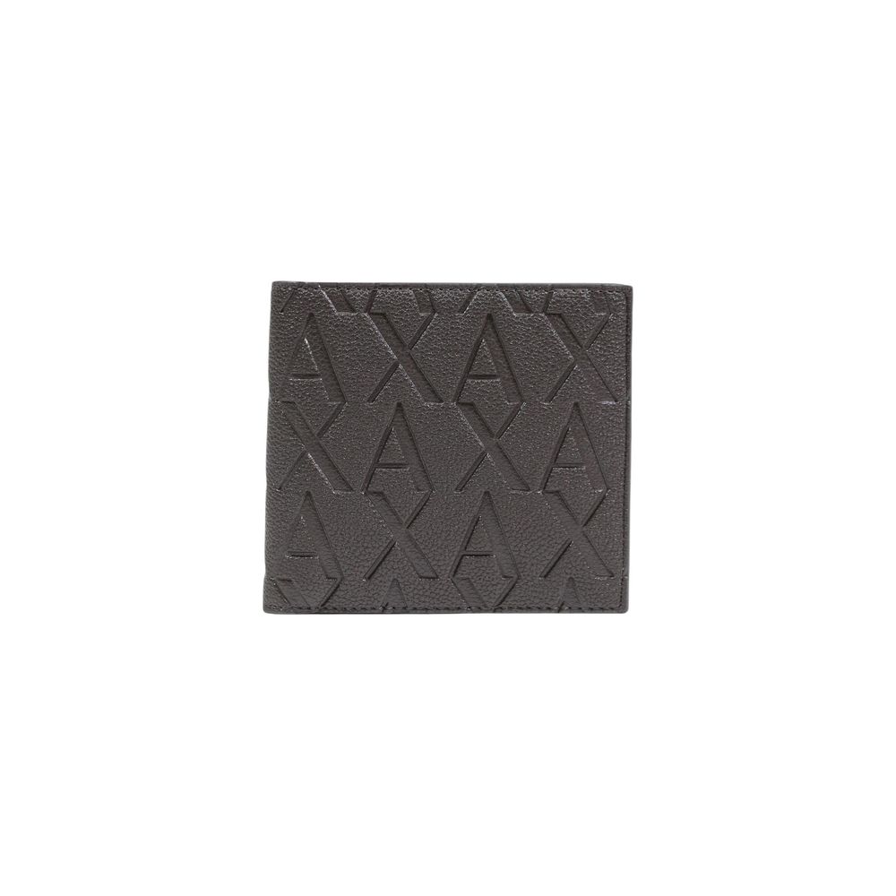 Armani Exchange Brown Polyester Cardholder
