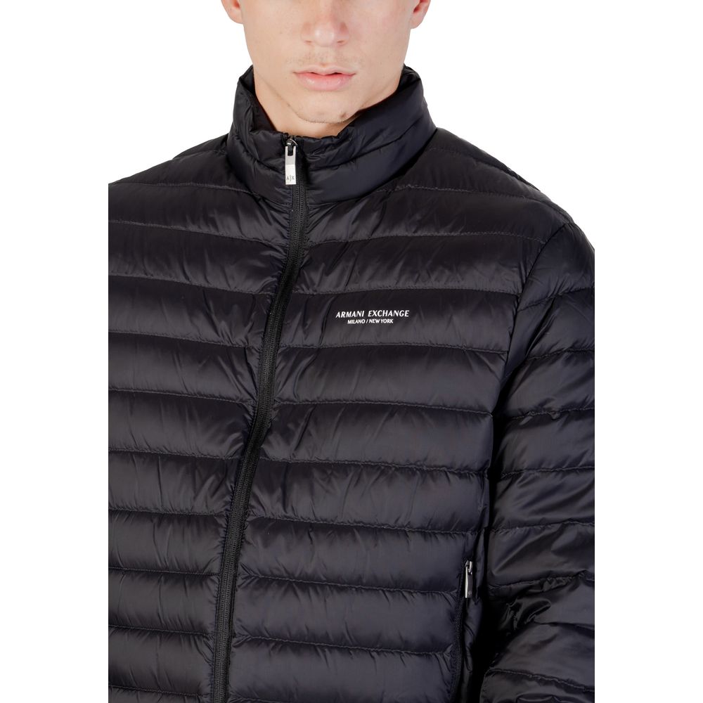 Armani Exchange Black Polyamide Shell Jacket
