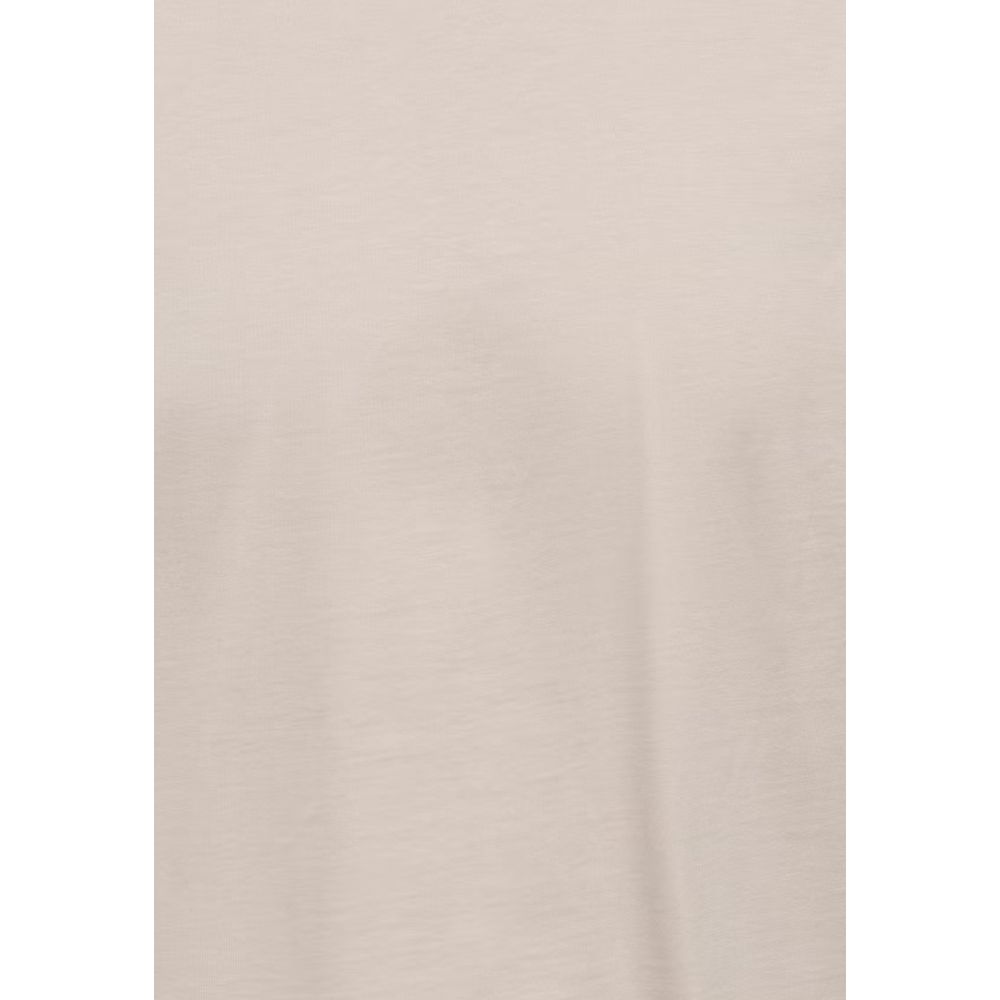 Only & Sons Beige Organic Cotton T-Shirt