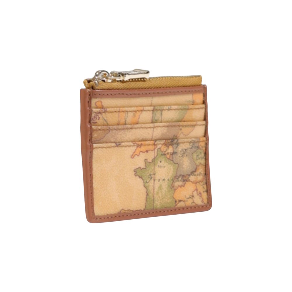 Alviero Martini Prima Classe Beige Pvc Cardholder