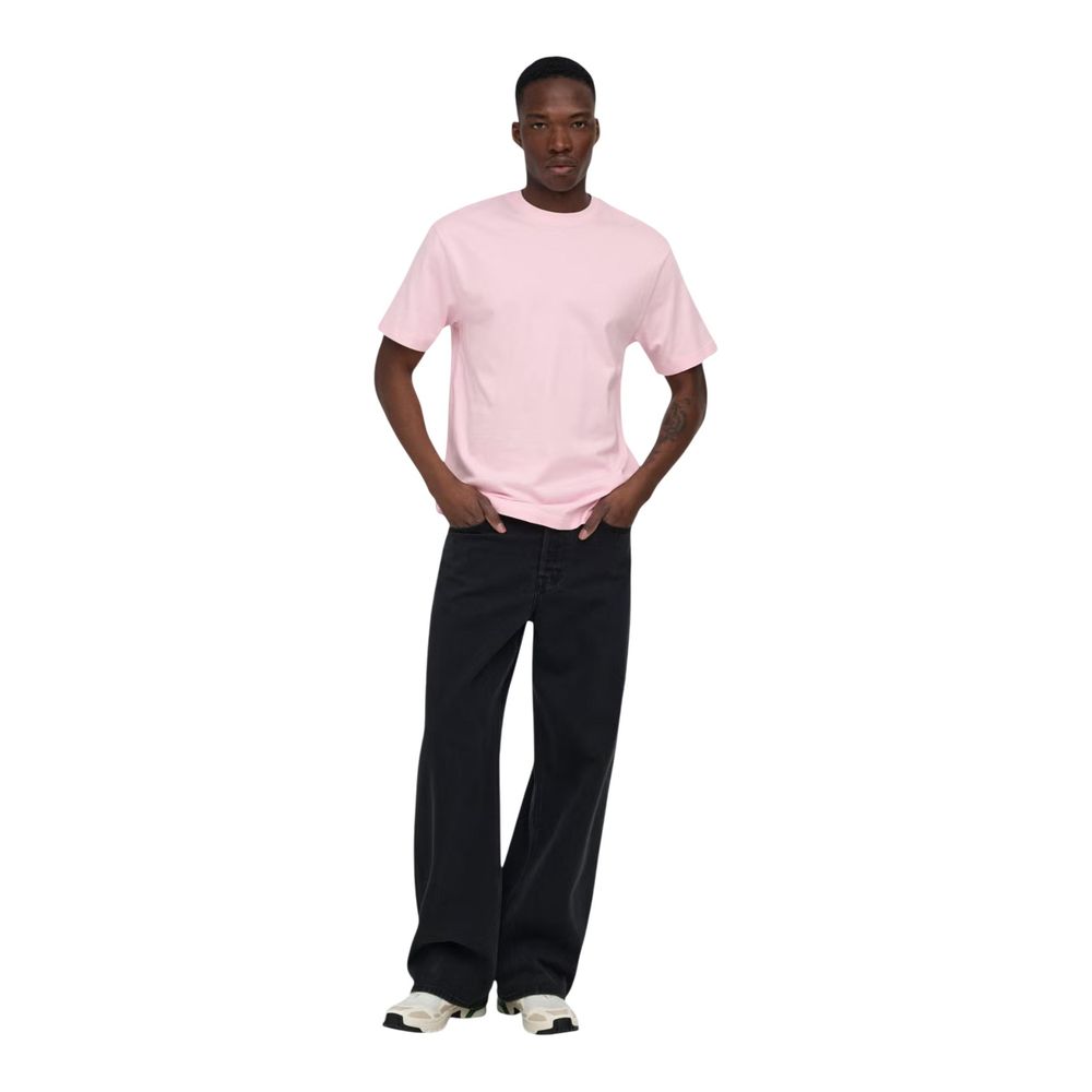Only & Sons Multicolor Organic Cotton T-Shirt