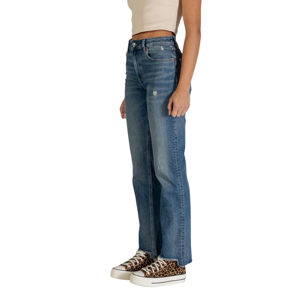 Calvin Klein Jeans Blue Cotton Mom Jeans