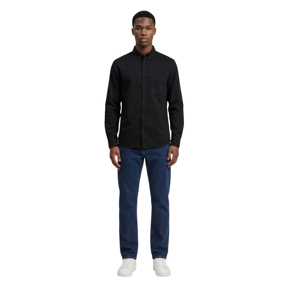 Only & Sons Black Denim Shirt