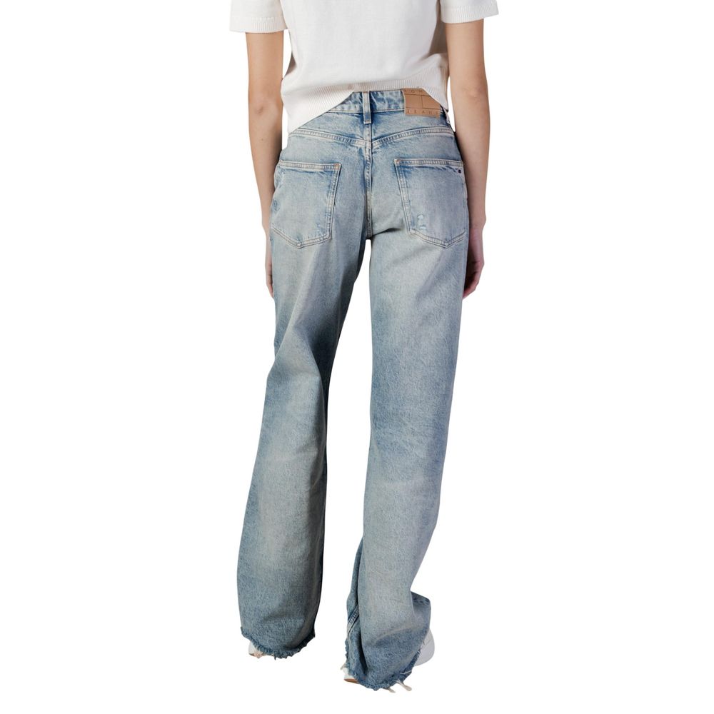 Tommy Hilfiger Jeans Light Blue Recycled Cotton Bootcut Jeans
