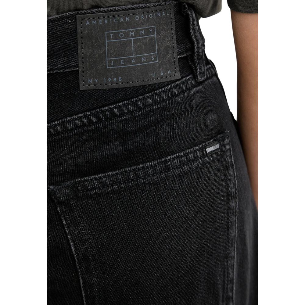 Tommy Hilfiger Jeans Black Recycled Cotton Bootcut Jeans