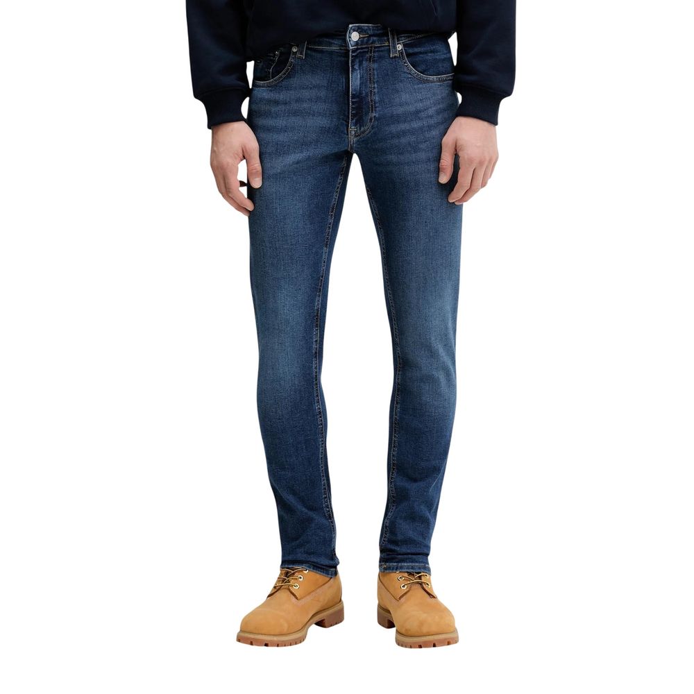 Tommy Hilfiger Jeans Blue Recycled Cotton Skinny Jeans