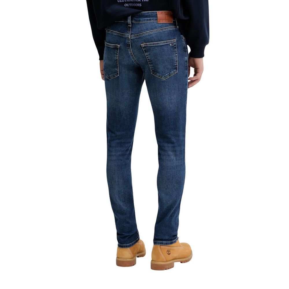 Tommy Hilfiger Jeans Blue Recycled Cotton Skinny Jeans