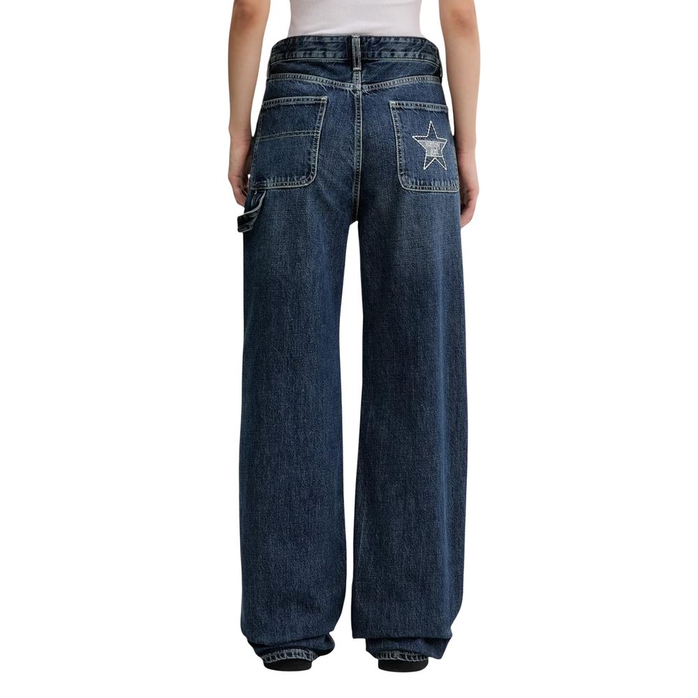 Tommy Hilfiger Jeans Blue Cotton Mom Jeans
