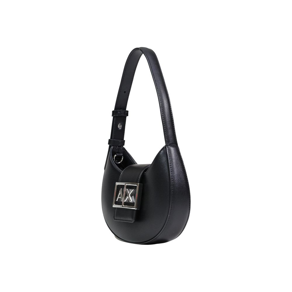 Armani Exchange Black Polyester Handbag