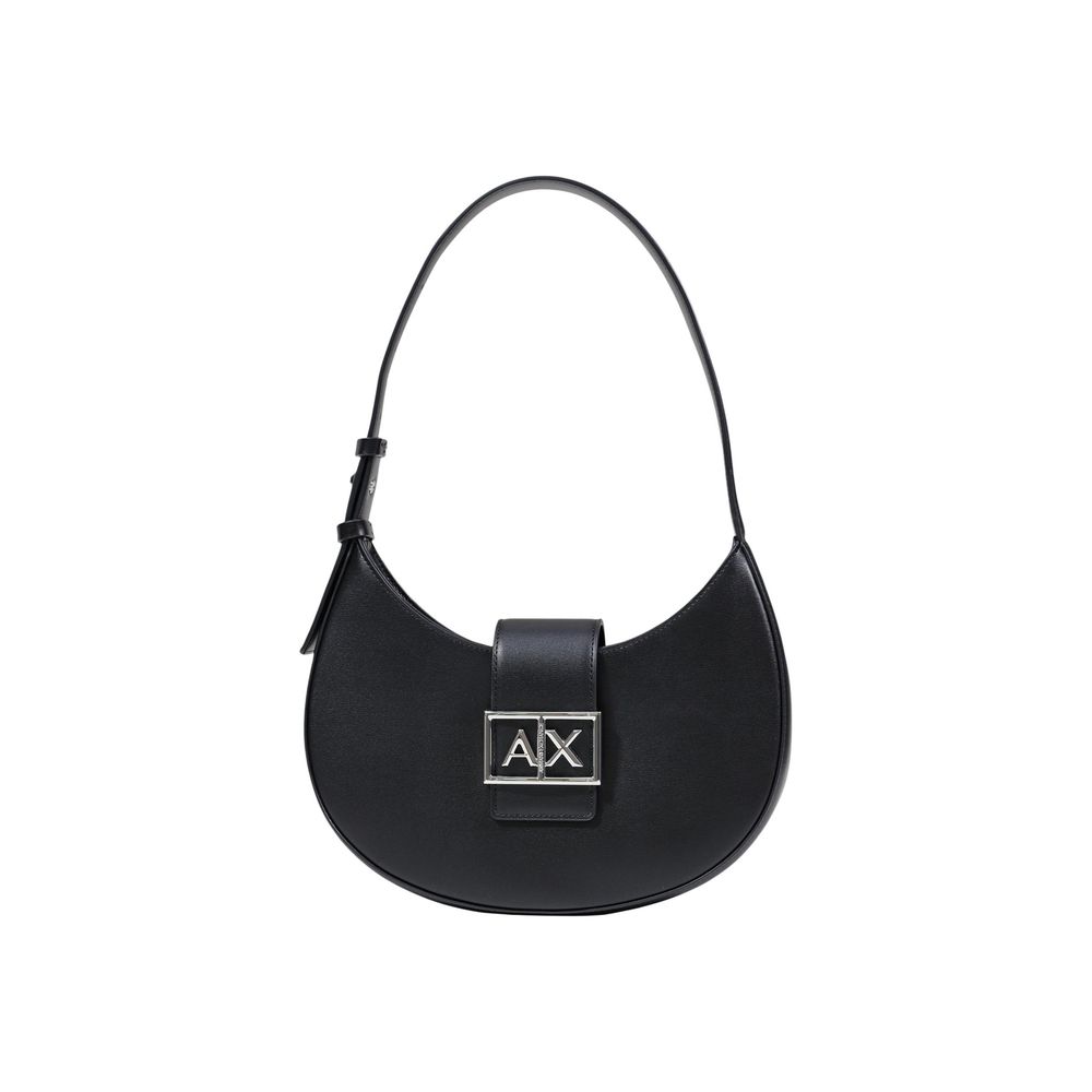 Armani Exchange Black Polyester Handbag