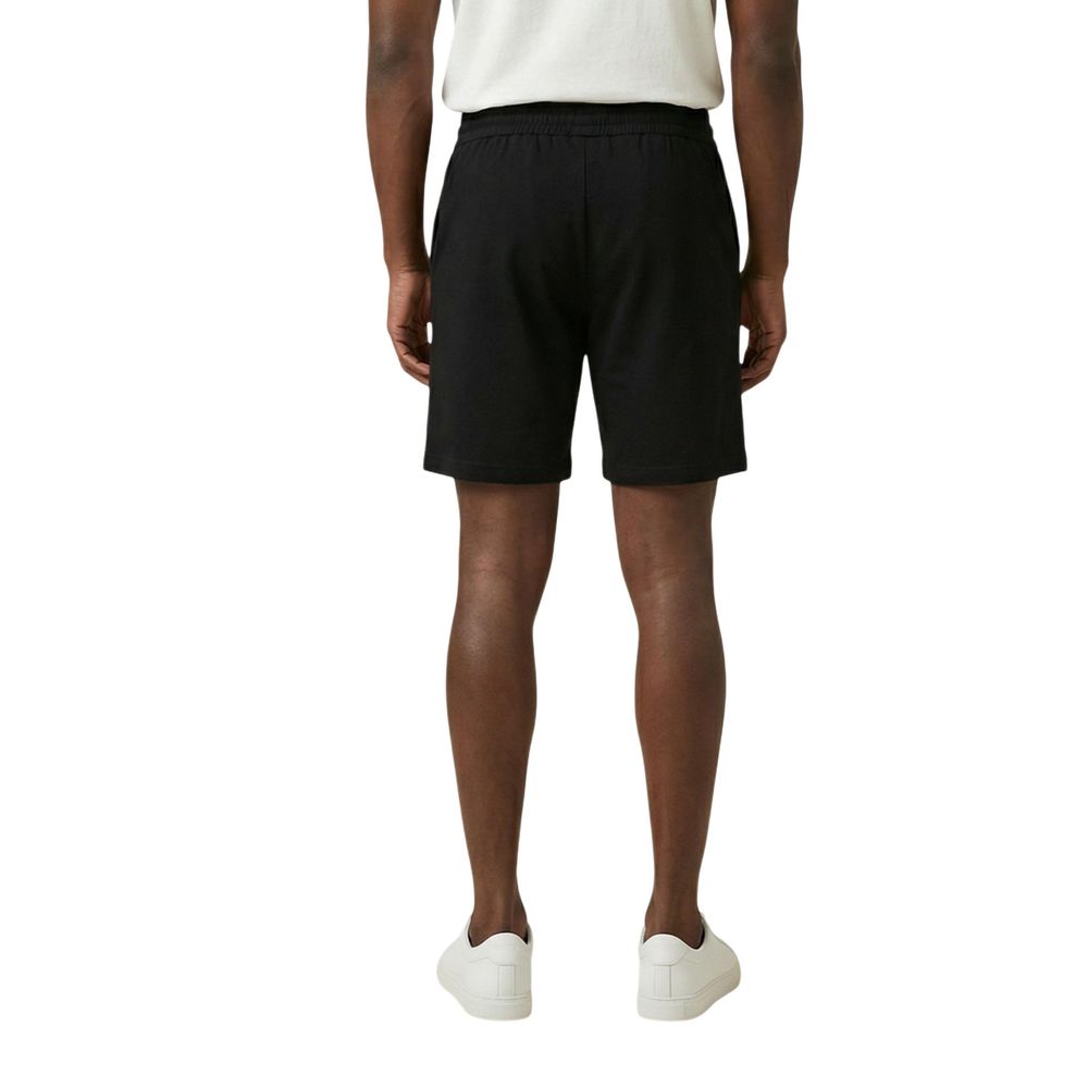 The North Face Black Cotton Bermuda Shorts