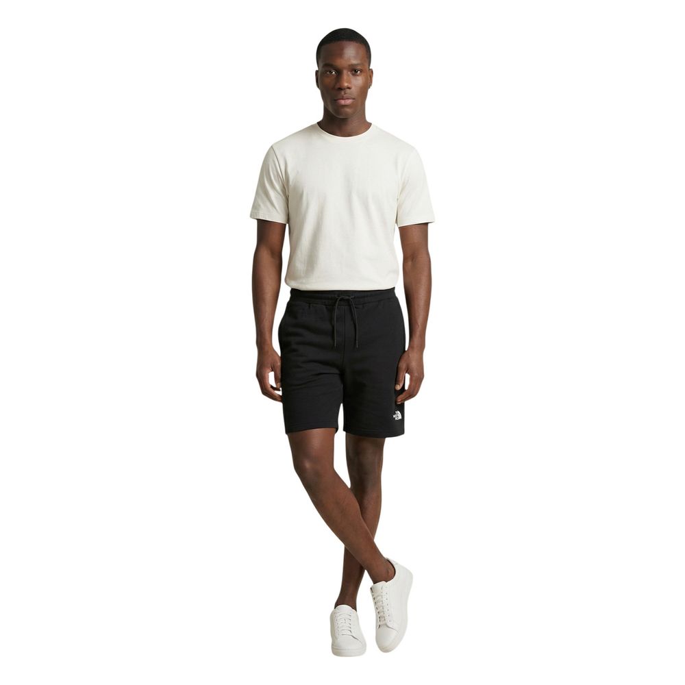 The North Face Black Cotton Bermuda Shorts