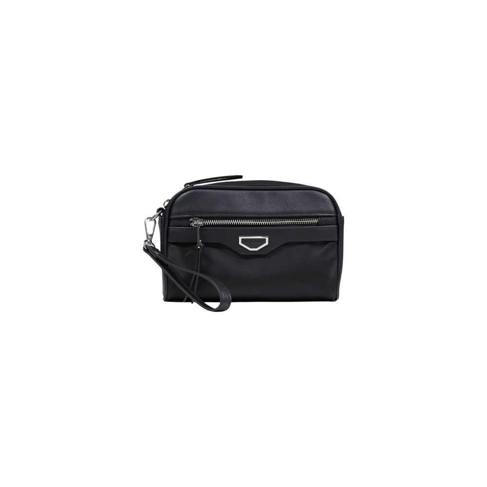 Antony Morato Black Polyamide Clutch Bag