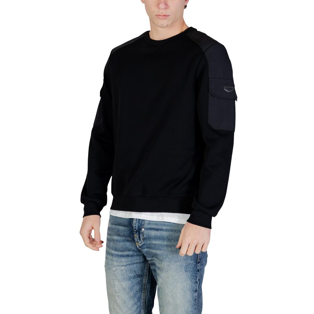 Antony Morato Black Cotton Sweatshirt