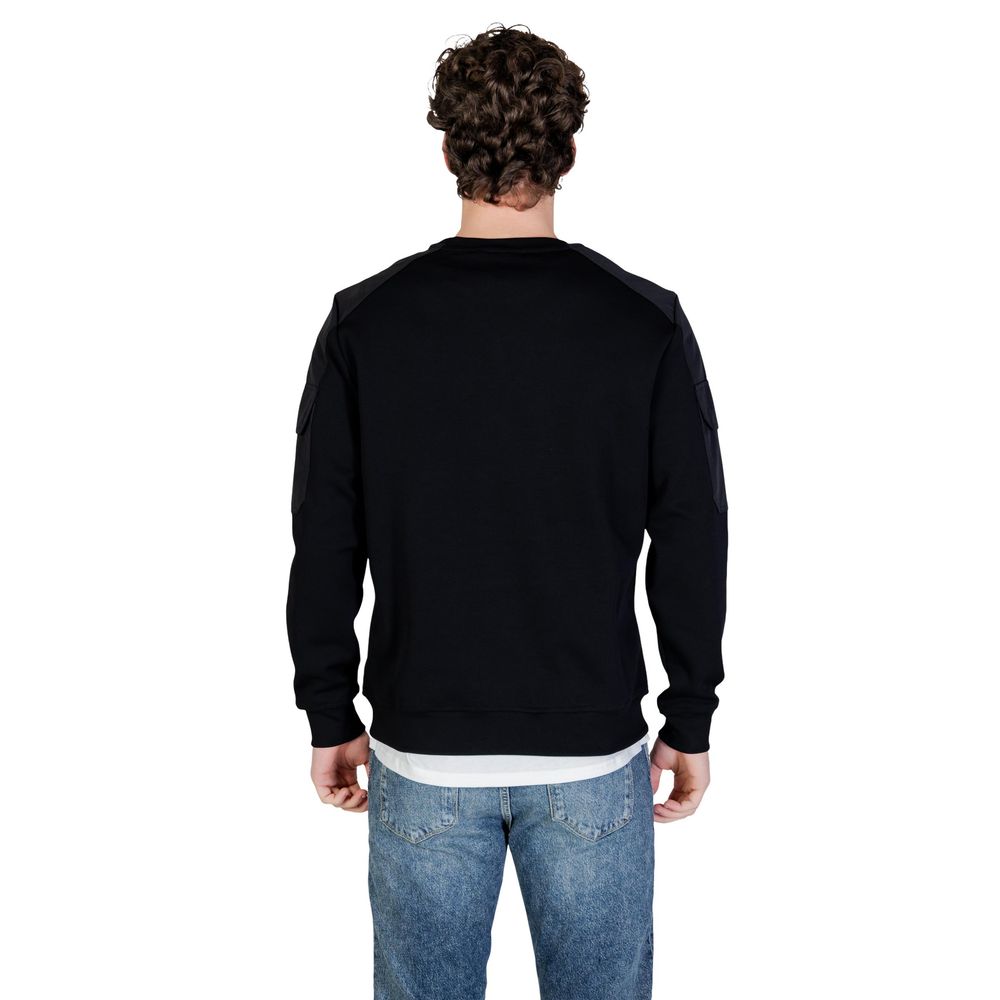 Antony Morato Black Cotton Sweatshirt