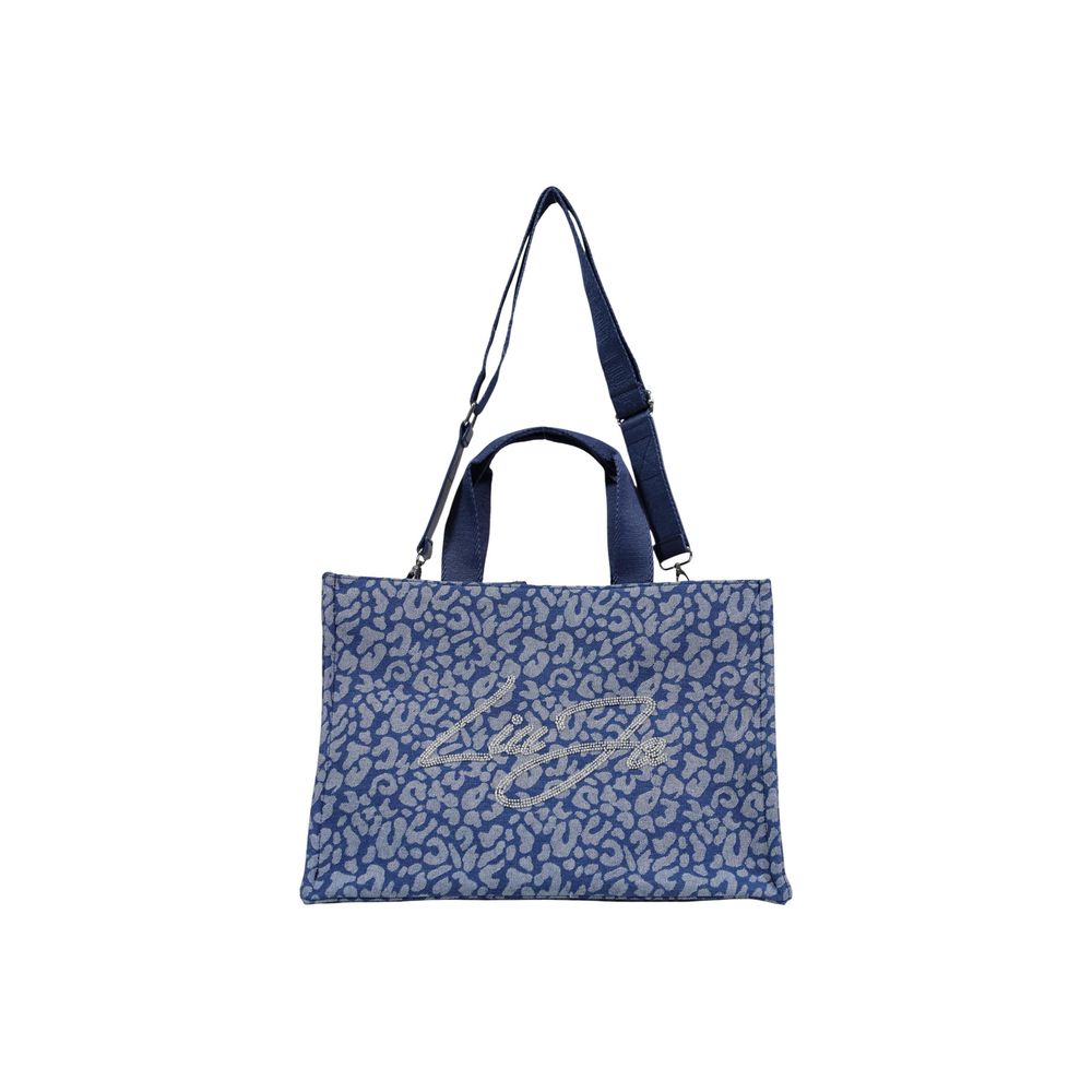 Liu Jo Blue Cotton Handbag