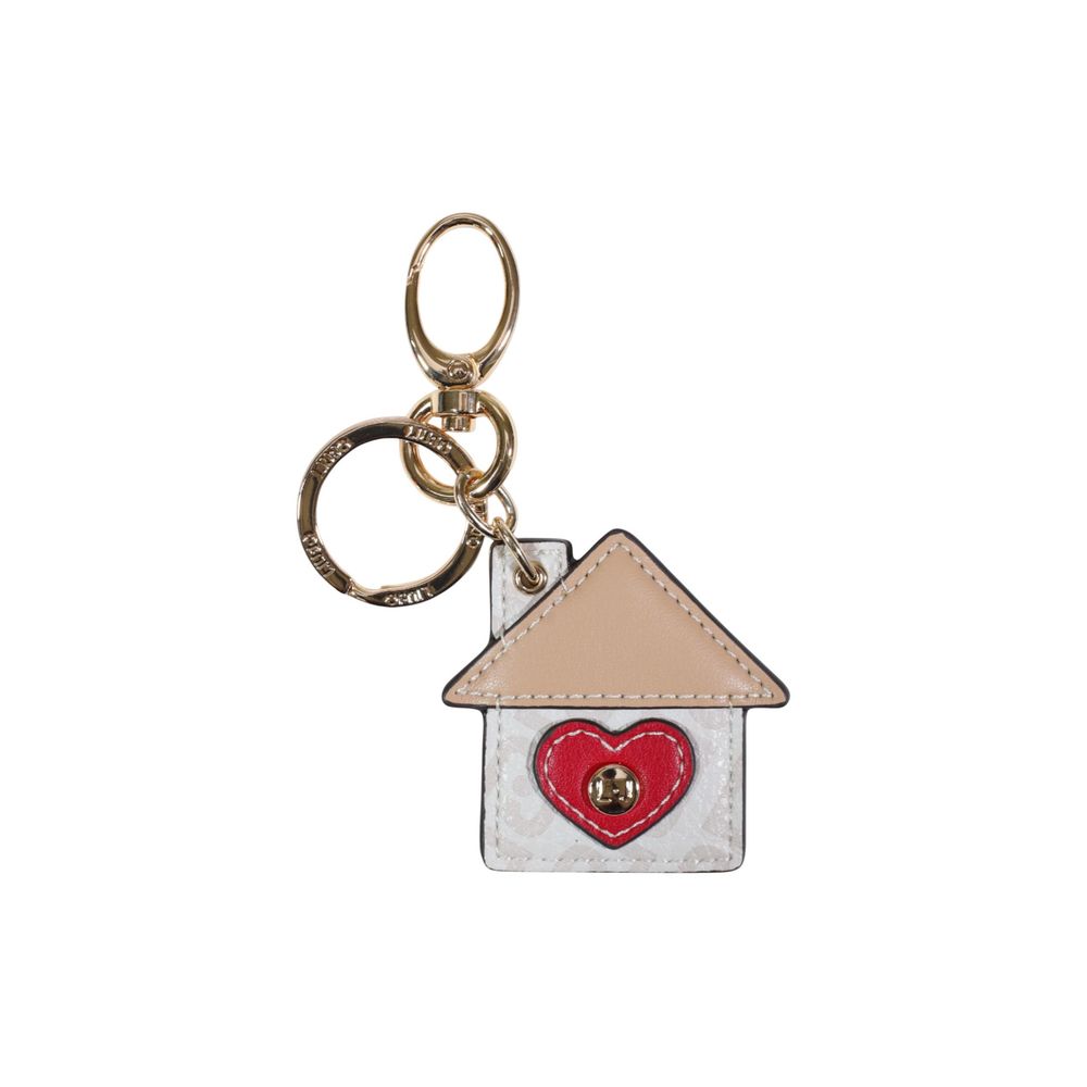 Liu Jo Beige Polyethylene Keychain