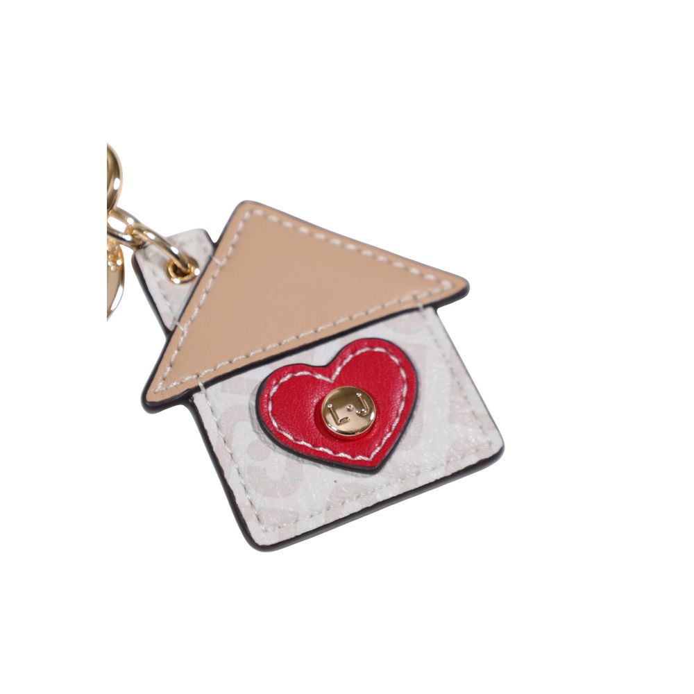 Liu Jo Beige Polyethylene Keychain