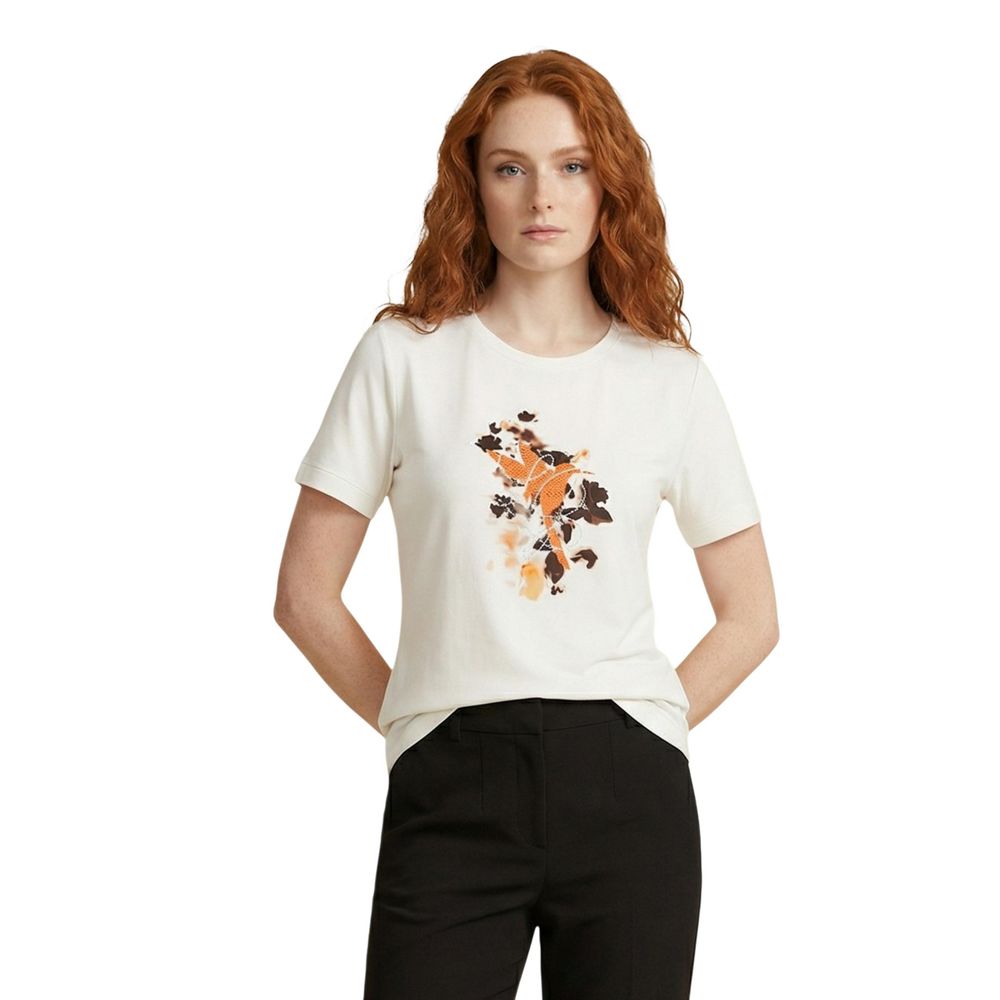 Liu Jo White Cotton T-Shirt