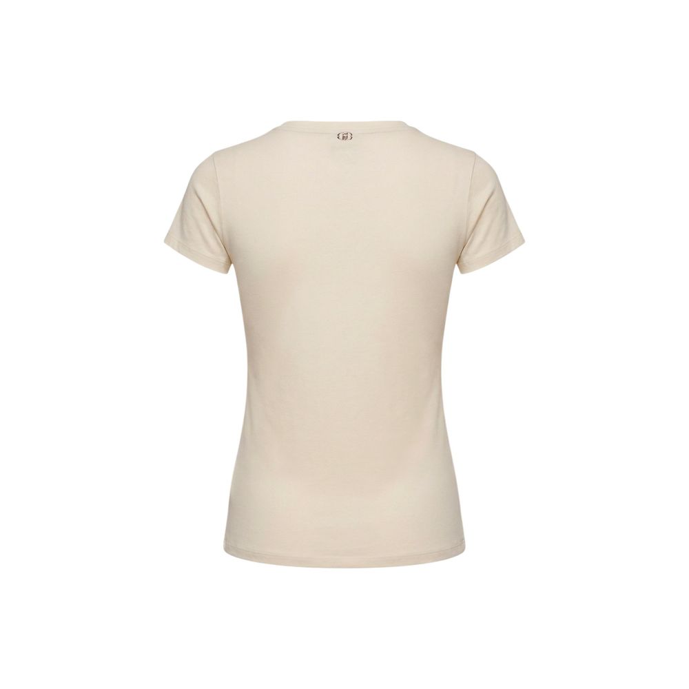 Liu Jo White Cotton T-Shirt
