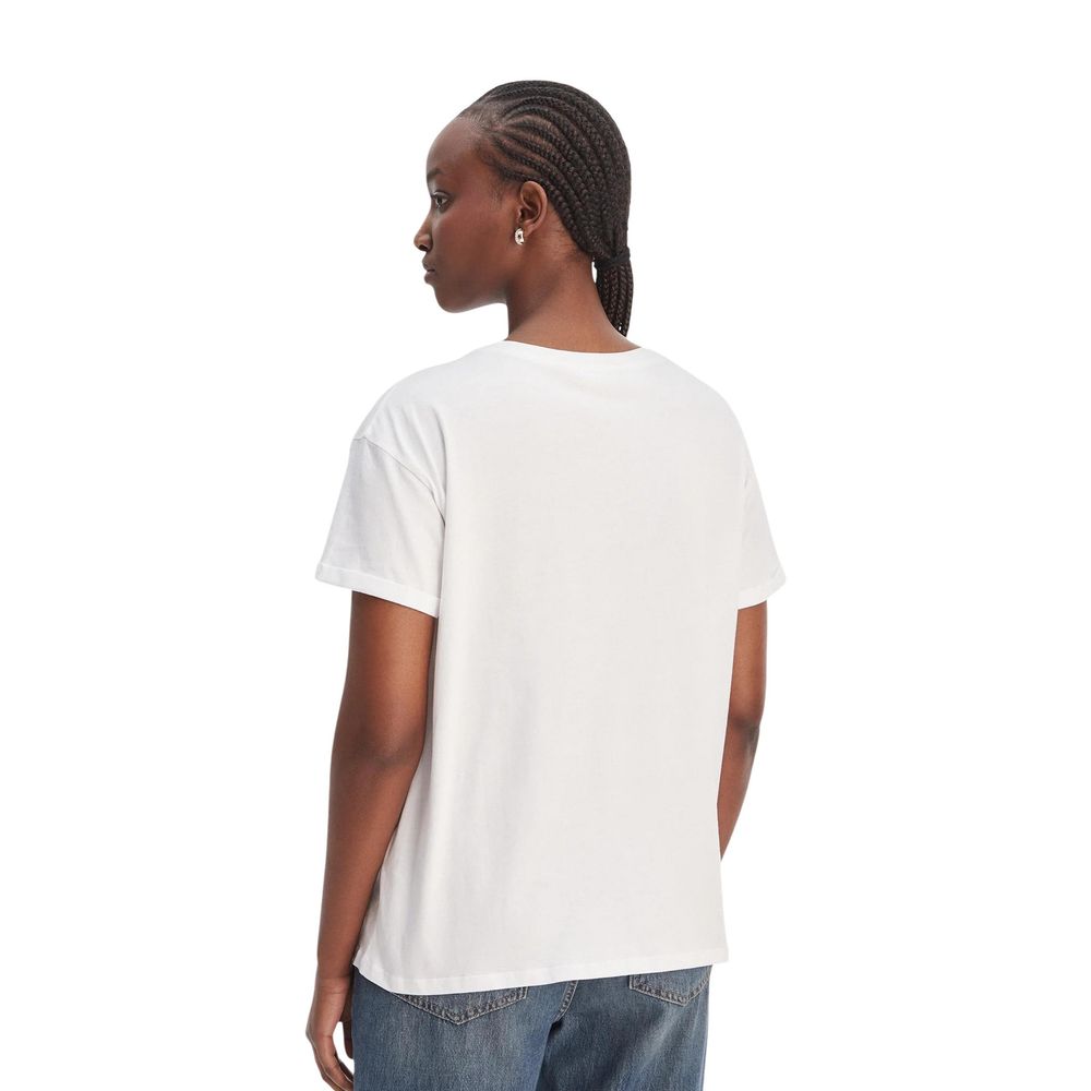 Liu Jo White Cotton T-Shirt