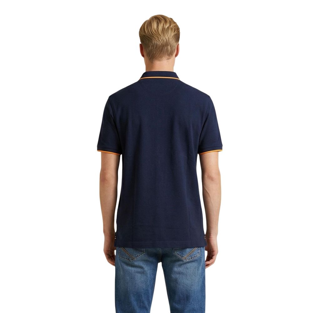 U.S. POLO ASSN. Blue Cotton Polo Shirt