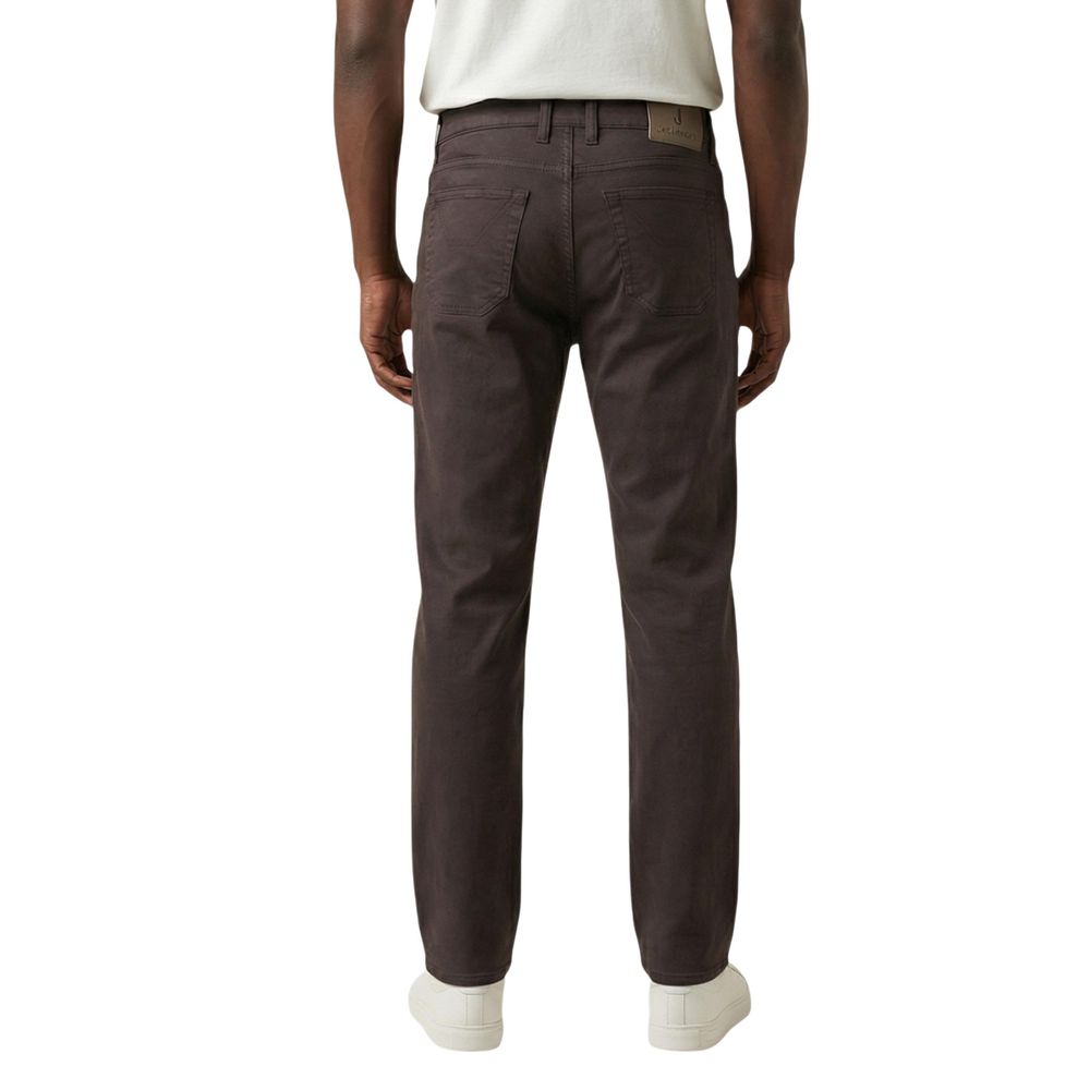 Jeckerson Brown Cotton Skinny Jeans