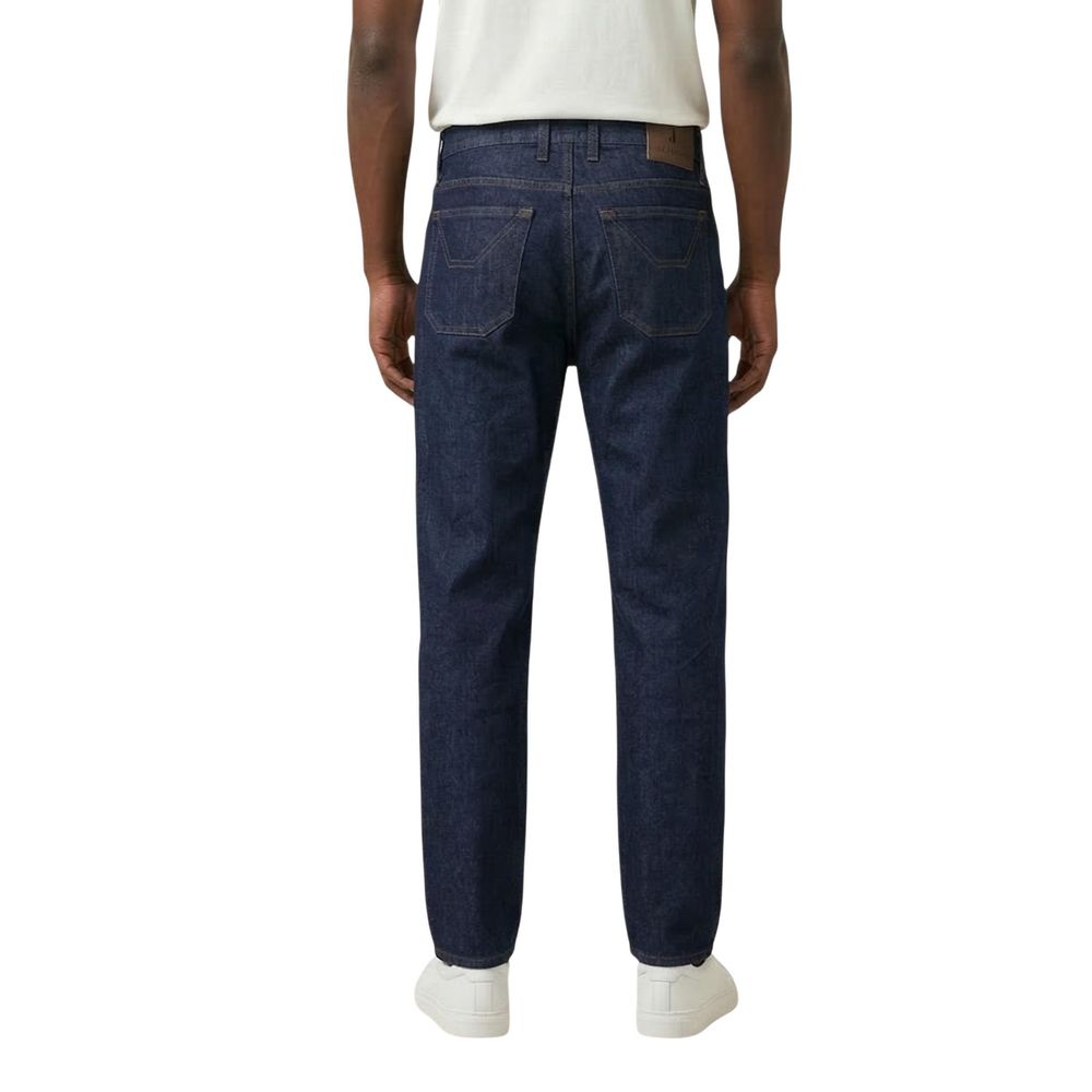 Jeckerson Blue Viscose Skinny Jeans