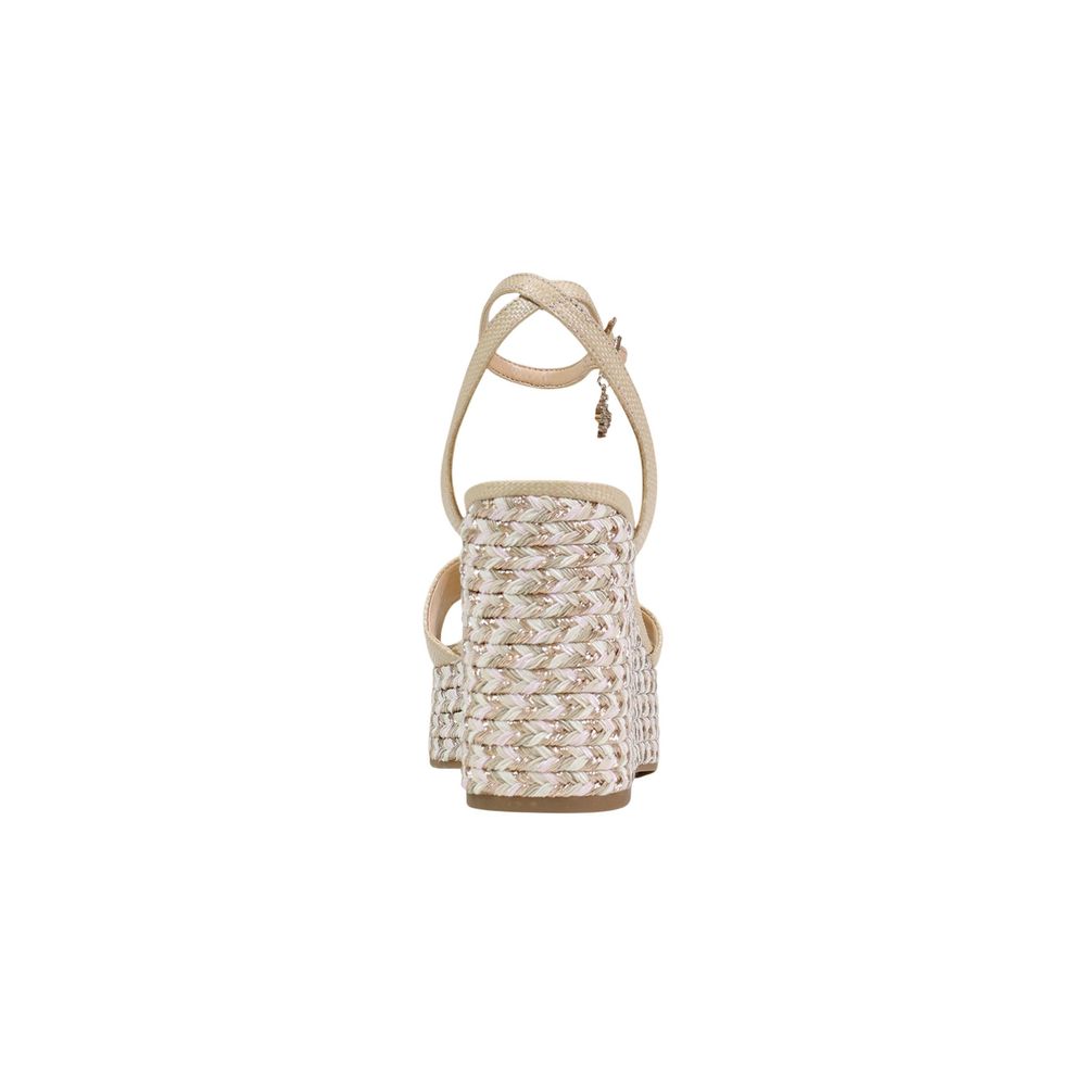 Guess Beige Polyethylene High Heel Pumps