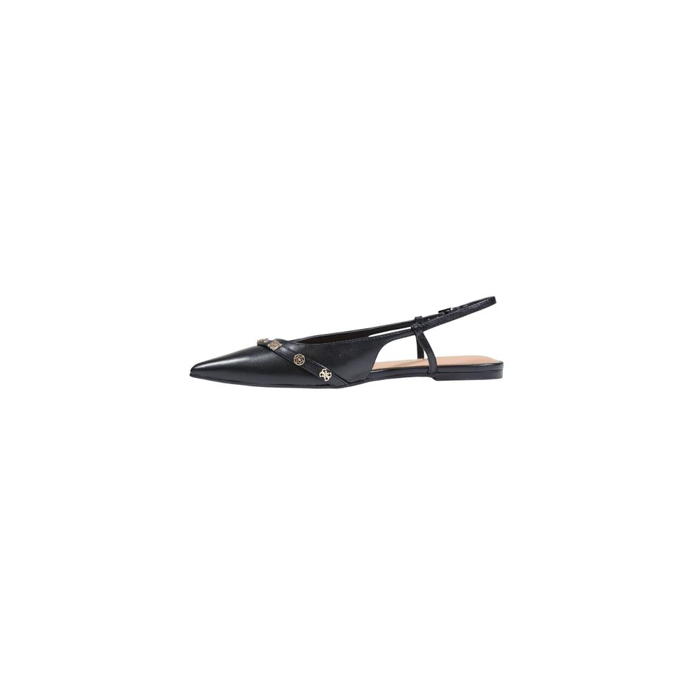 Guess Black Synthetic Platform Pumps