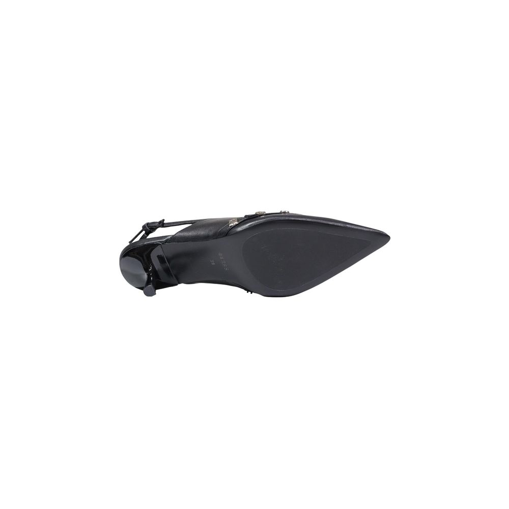 Guess Black Synthetic High Heel Pumps