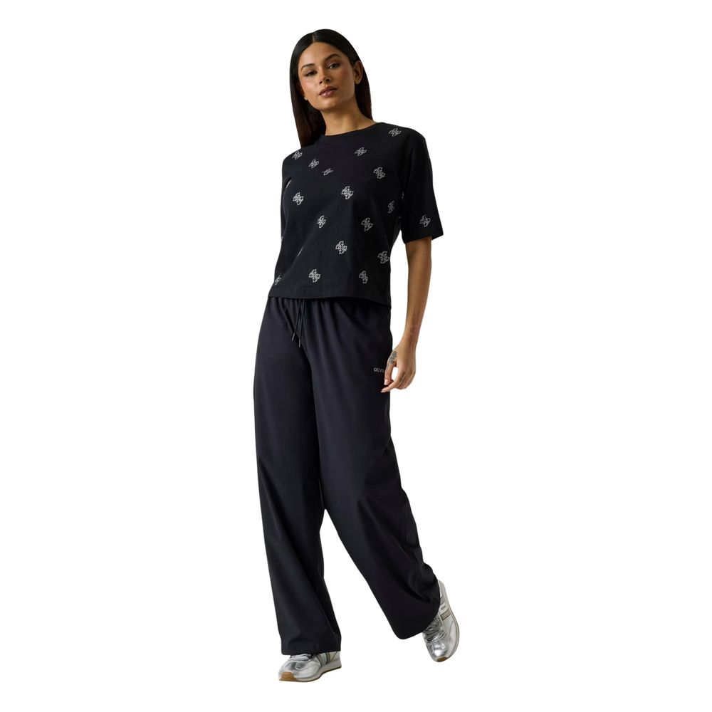 Guess Active Black Cotton T-Shirt