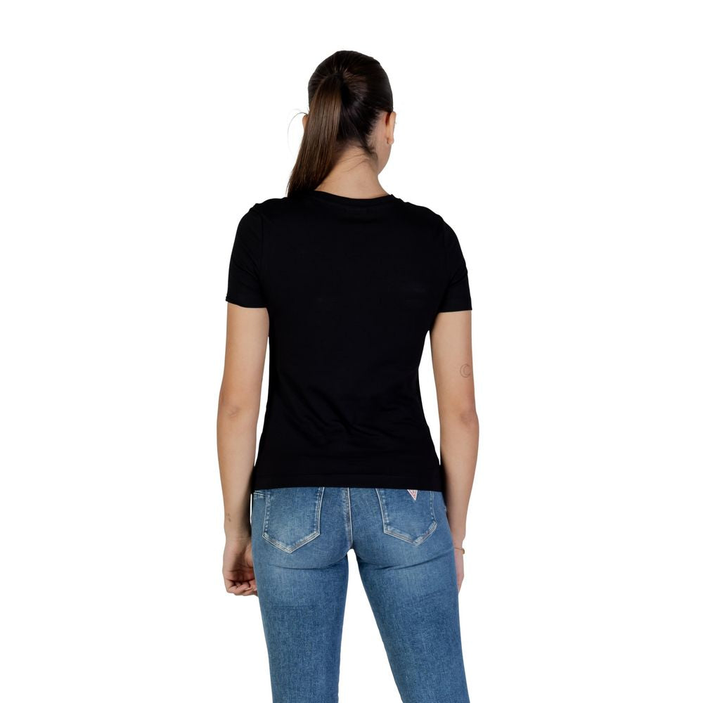 Guess Active Black Cotton T-Shirt