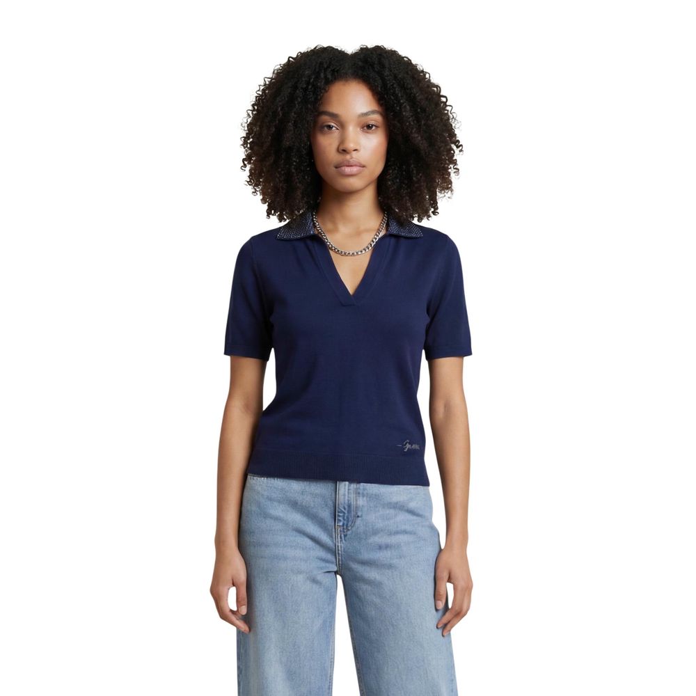 Guess Blue Wool T-Shirt
