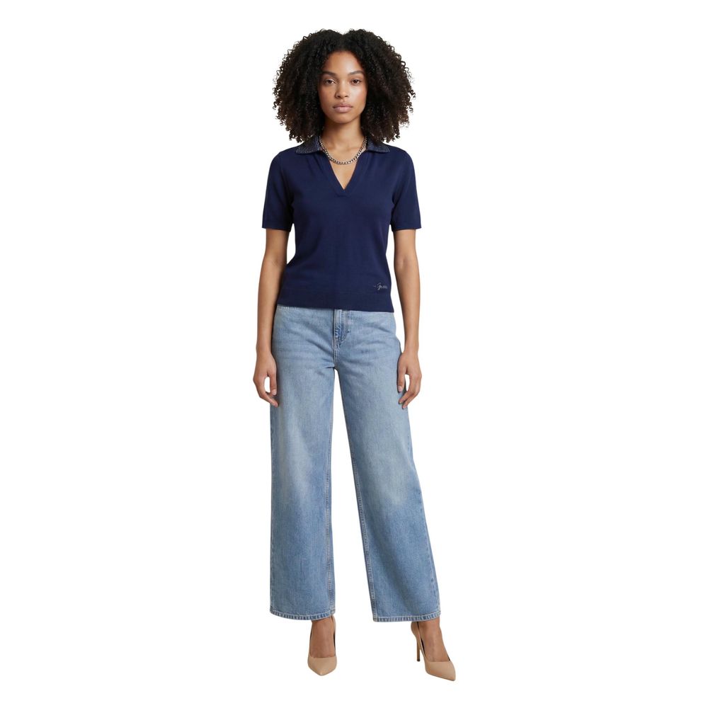 Guess Blue Wool T-Shirt