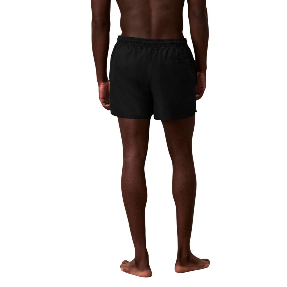 Calvin Klein Jeans Black Recycled Polyester Swim Shorts