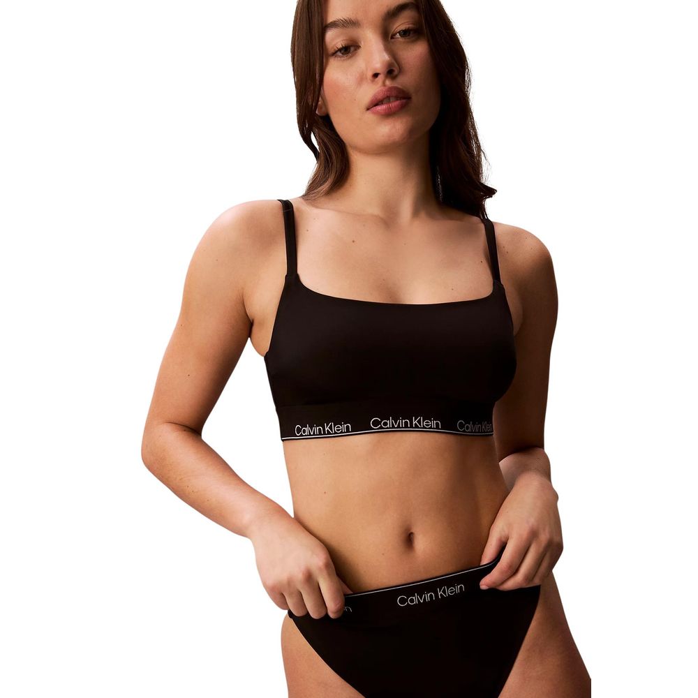 Calvin Klein Jeans Black Recycled Polyester Swim Briefs