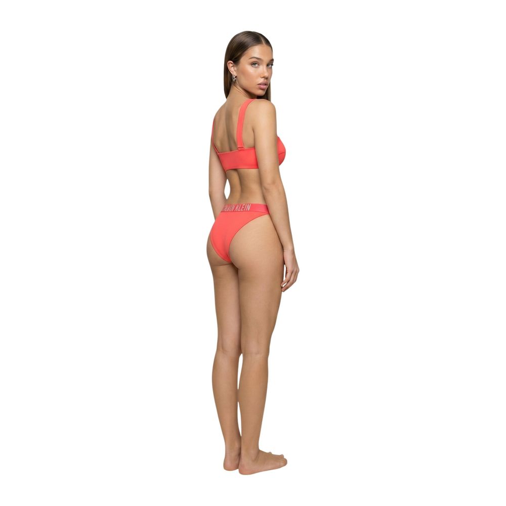 Calvin Klein Jeans Orange Recycled Polyester Swim Briefs