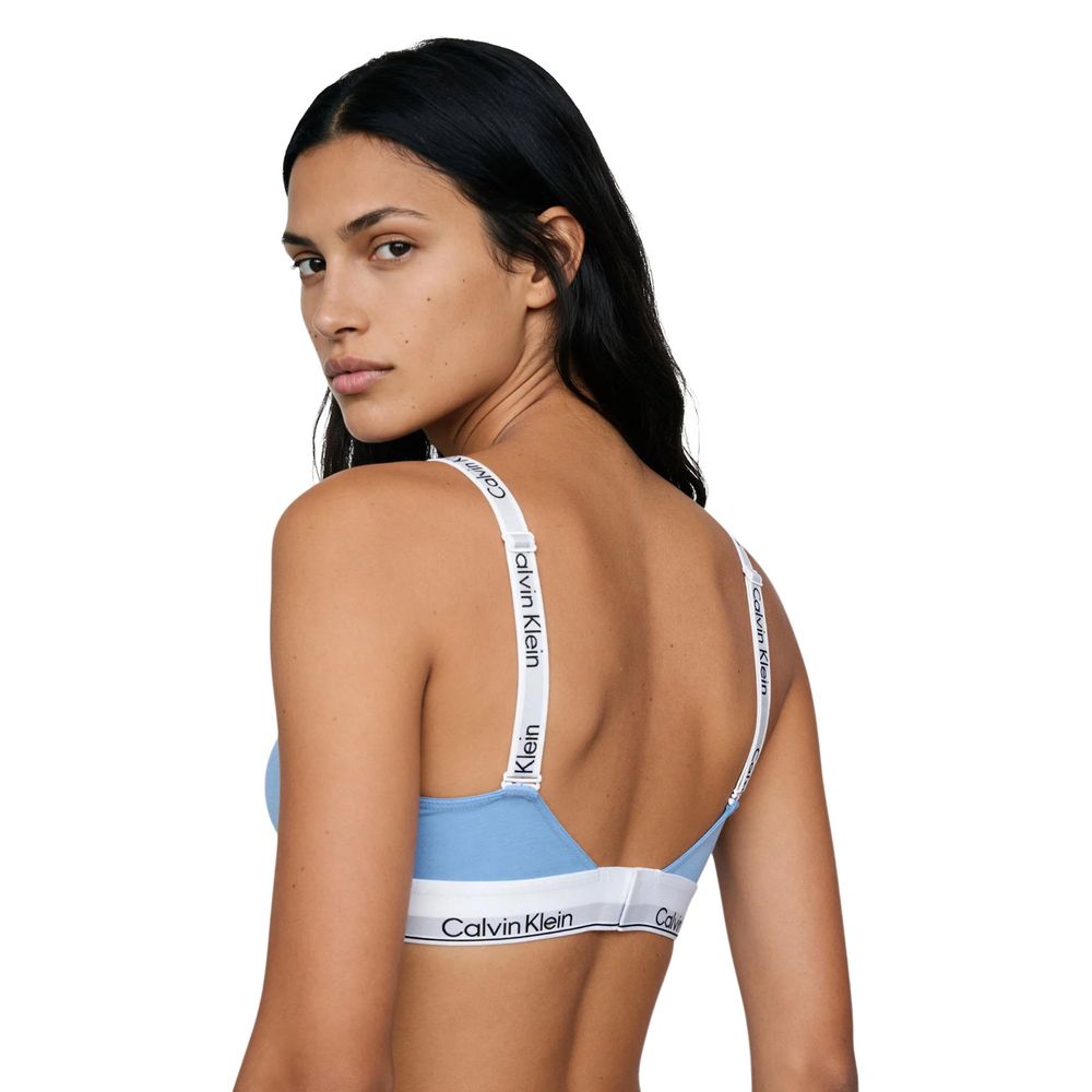 Calvin Klein Underwear Blue Cotton Bra