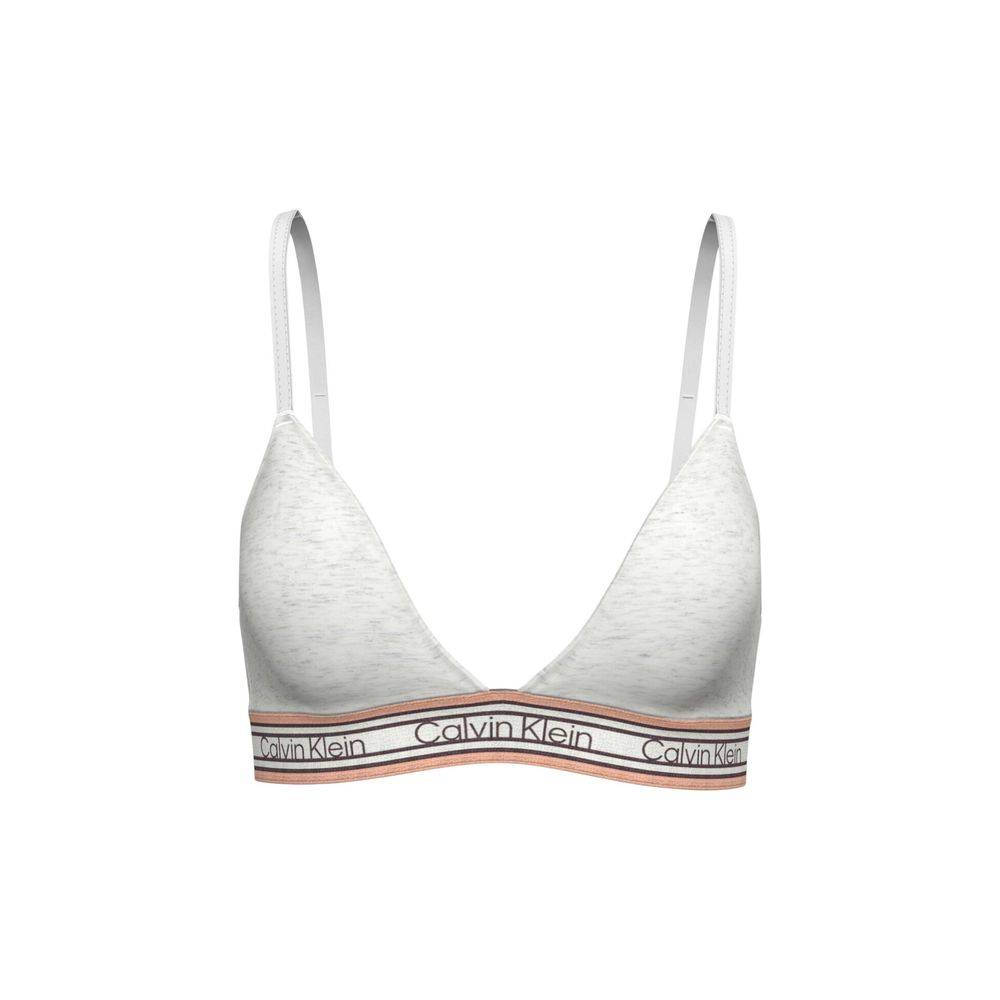 Calvin Klein Underwear Cream Cotton Bra