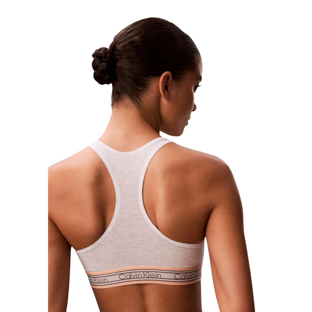 Calvin Klein Underwear Cream Cotton Bra